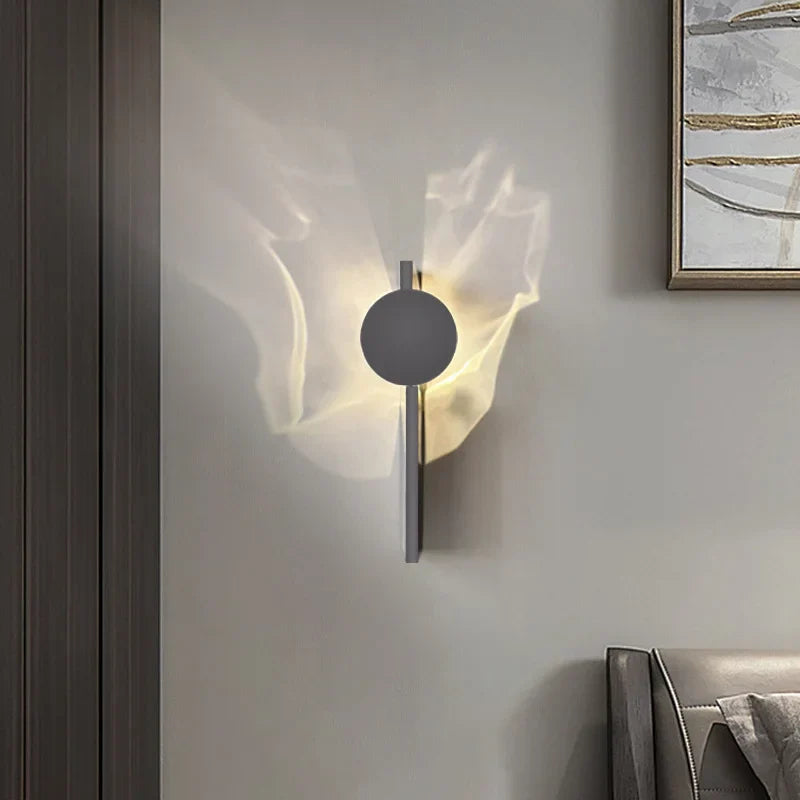 RippleGlow – Luxurious Rotating Wall Lighting for the Room