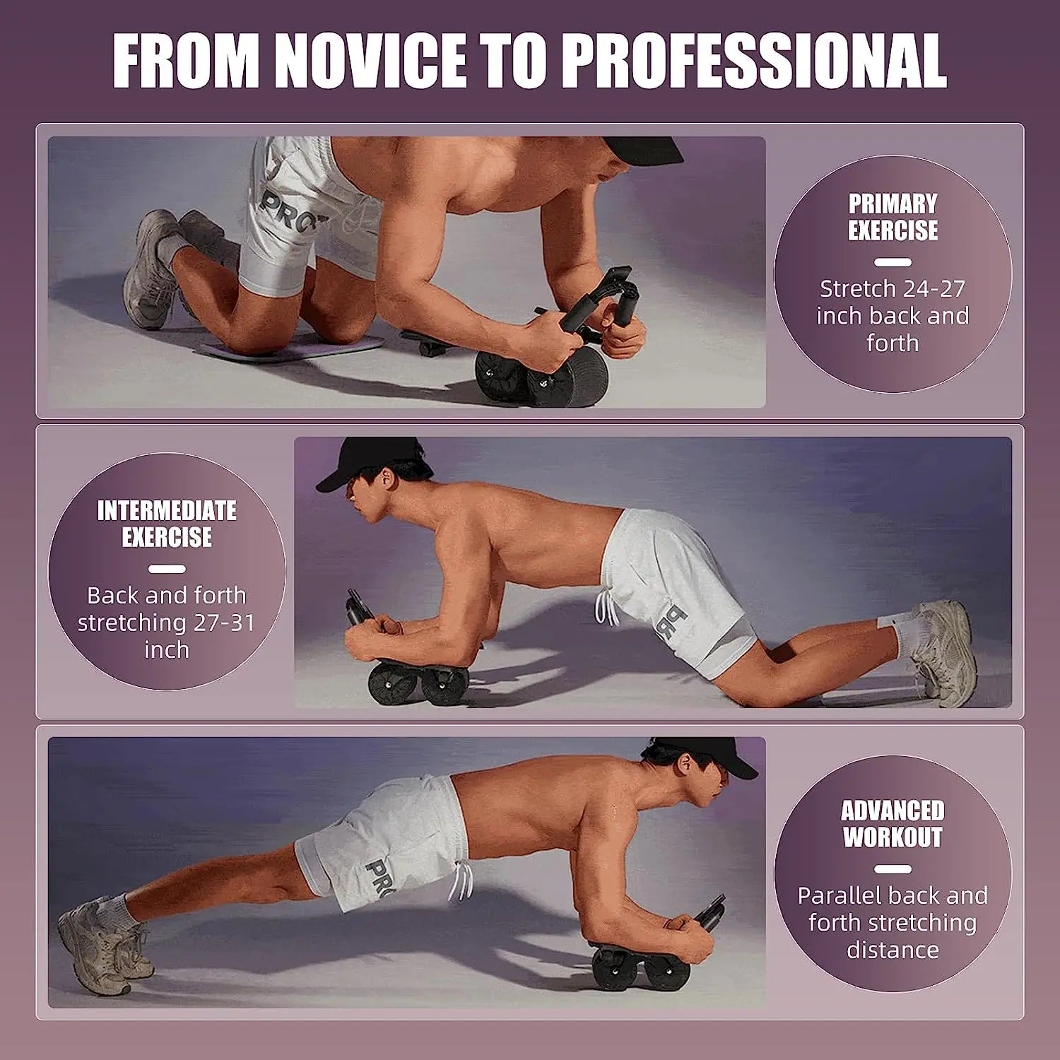 Abs Ignite - Advanced Abdominal Roller Trainer