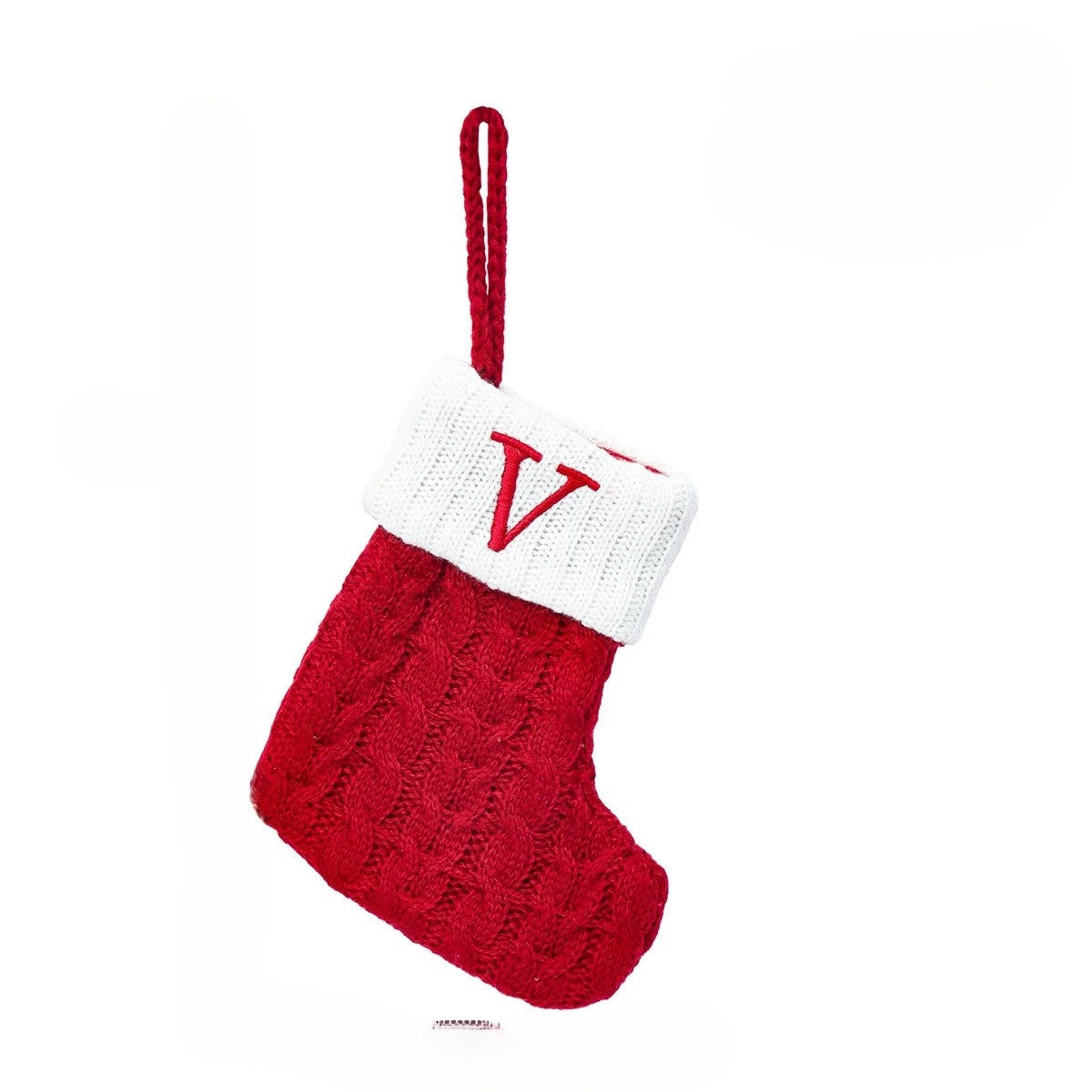 Snowflake Christmas Stockings - Festive Knitted Christmas Decorations