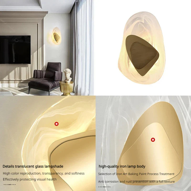 LuxeGlow - Stylish LED Wall Lamp