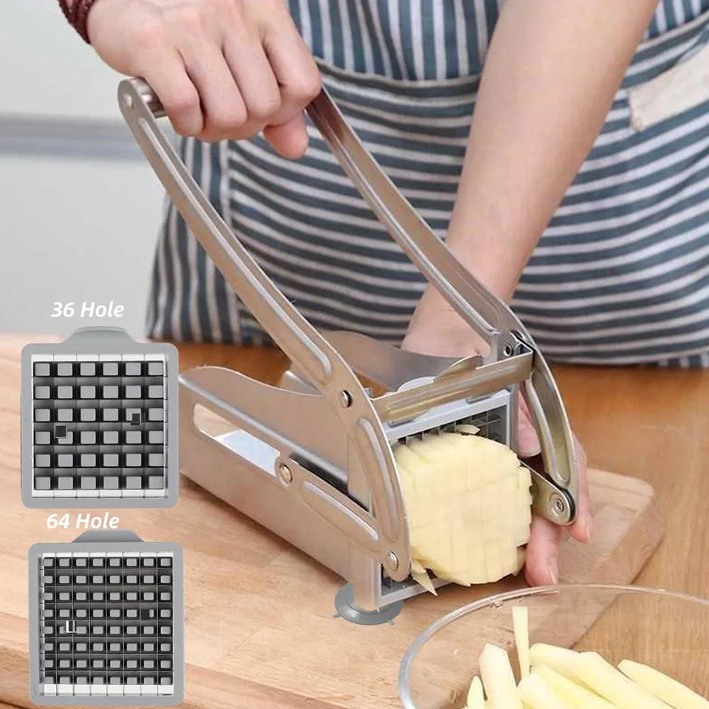 Fritzo Vegetable Cutter - The Stylish Stainless Steel Cutter for Perfect Vegetables