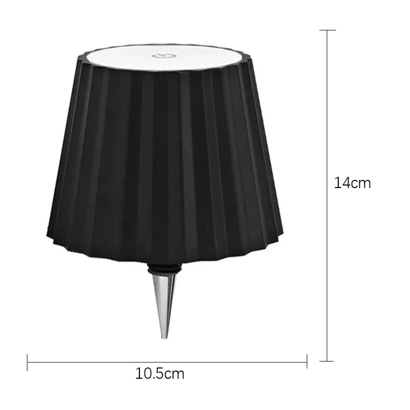 Lumière Nomade – Wireless Bottle Lamp with Adjustable Light