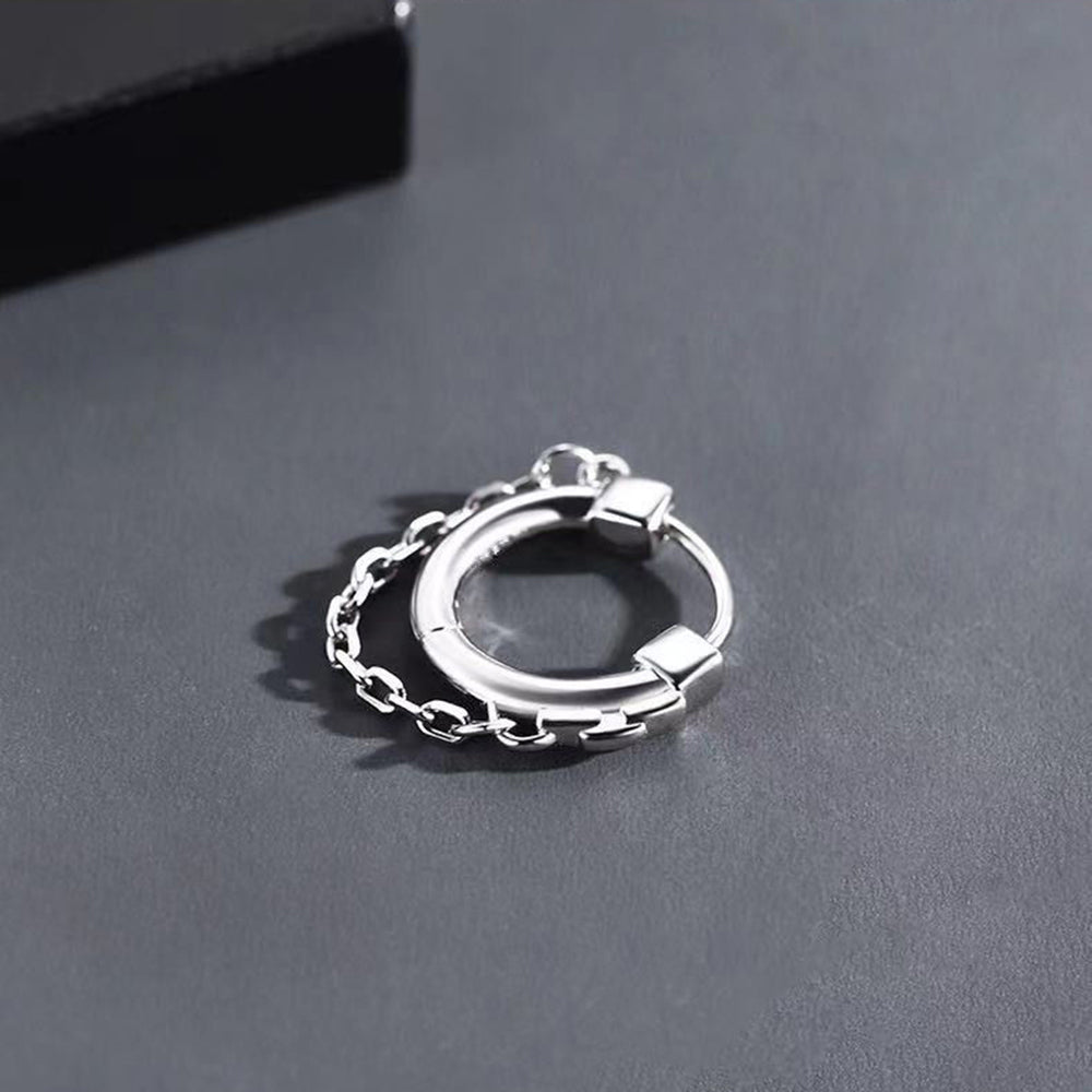 ChainHoops Earrings - Trendy Elegant Hoop Earrings