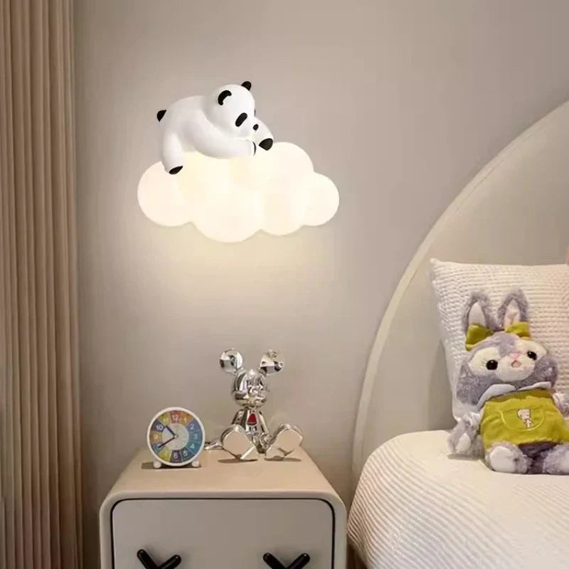 PandaGlow Lamp - Lovely LED Wall Light for Children