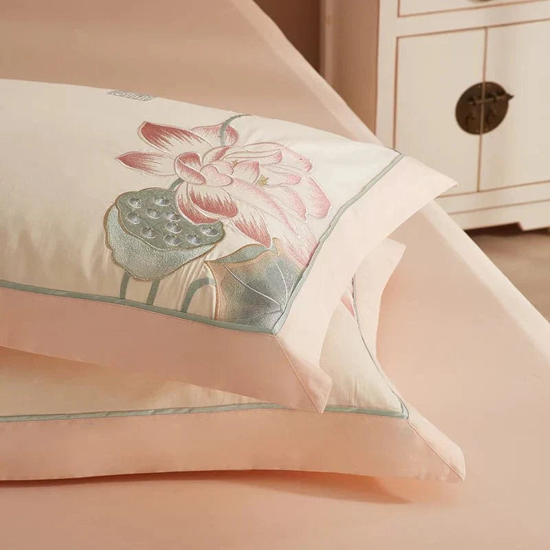 LotusPink – Luxurious Egyptian Cotton Bedding Set