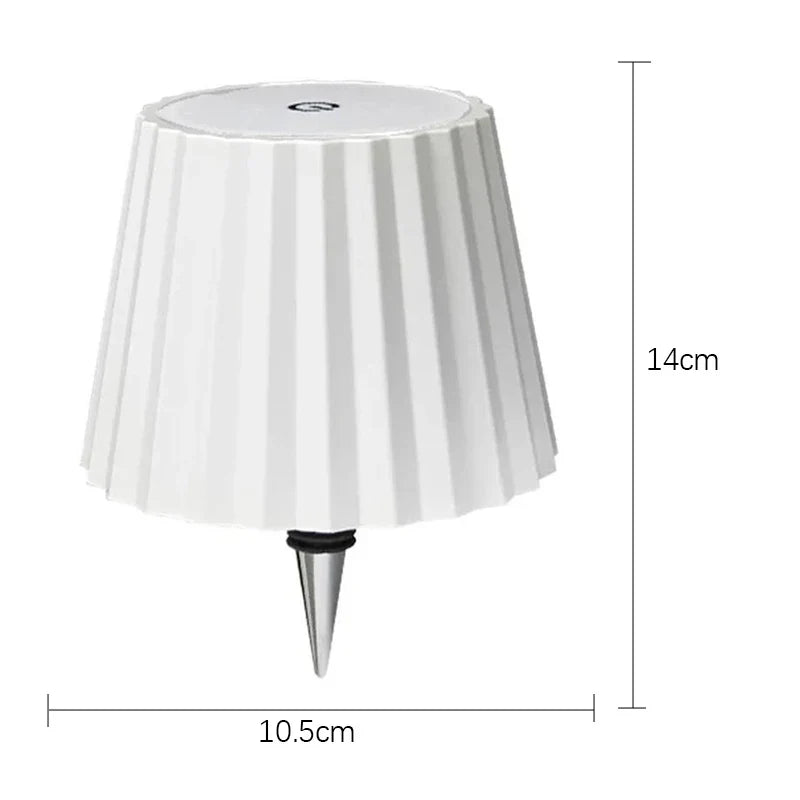 Lumière Nomade – Wireless Bottle Lamp with Adjustable Light