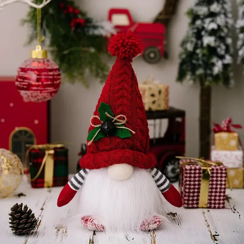 NoelGnome Christmas Gnome - Charming Illuminated Christmas Decoration for the Home