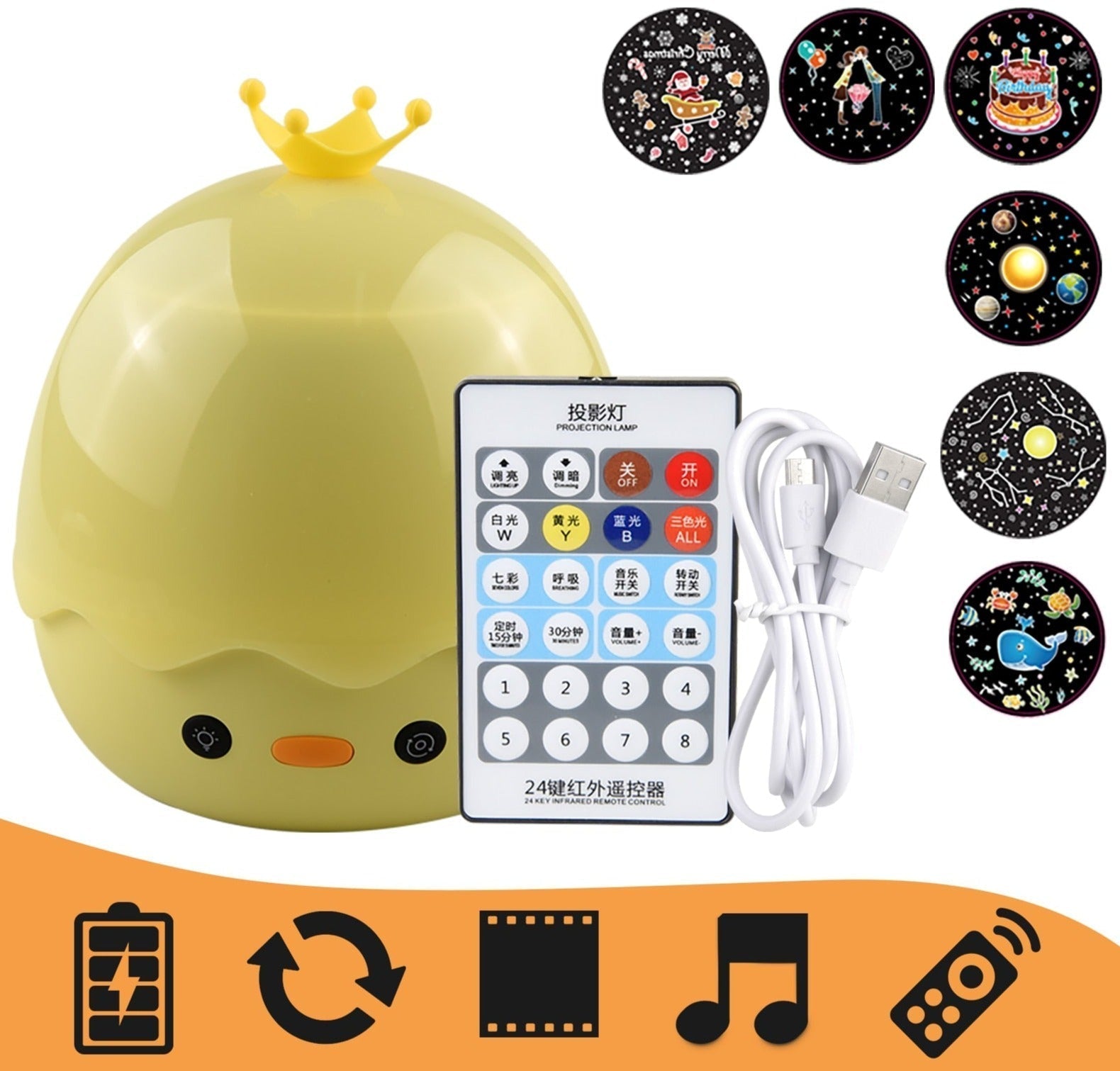 Droomster Projector - Magical Starry Sky for Sleeping and Relaxation