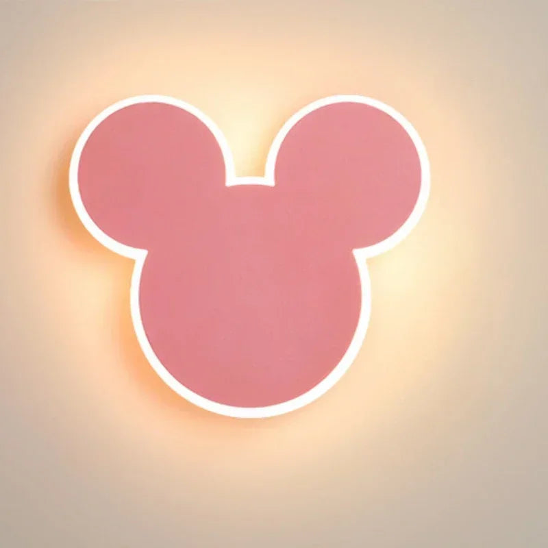 PinkRabbit - Playful LED Wall Lamp for Children's Rooms