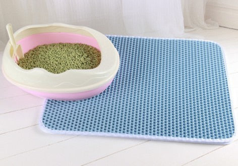 NonSlipPurrfect - Stylish Cat Litter Mat for Dry Floors