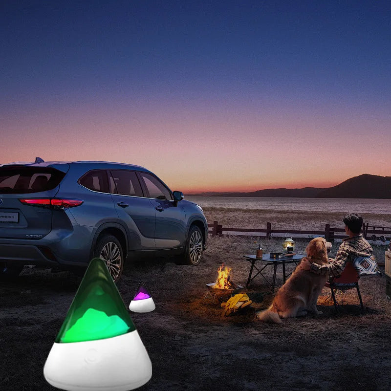 IceGlow - Wireless LED Night Light in Iceberg Design