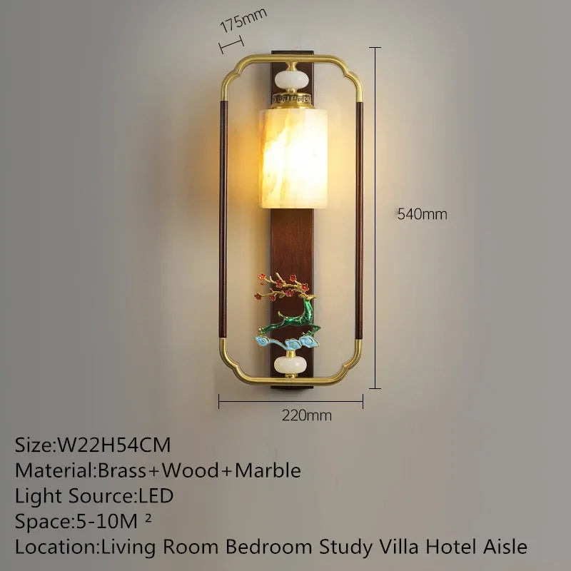BrassGlow Wall Lamp - Elegant Brass Wall Lighting