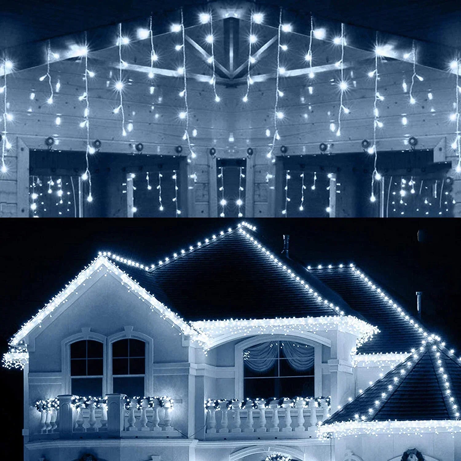 Stylish Starlights - Hanging LED Lights for Magical Outdoor Parties