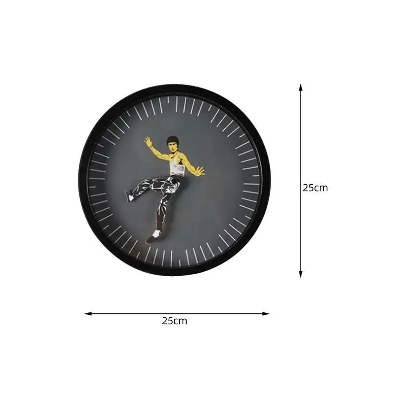 KungFuTime Clock - Authentic Chinese Wall Hanging Clock Decoration