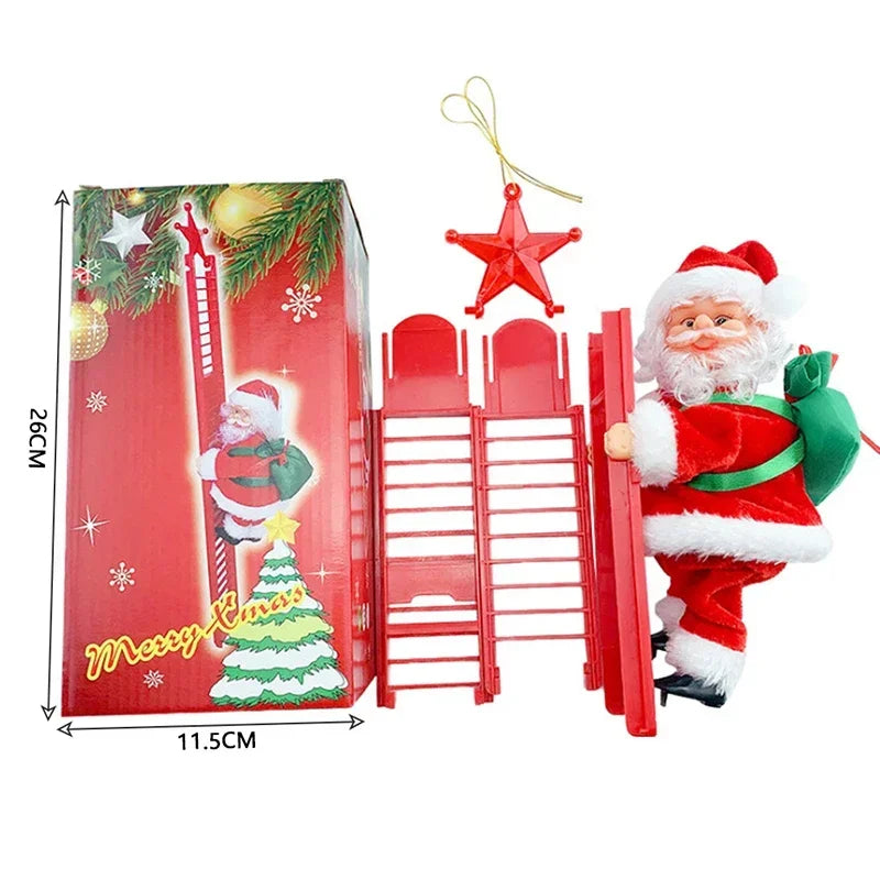 Captivating Climbing Santa – Magical Christmas Decoration for Every Home