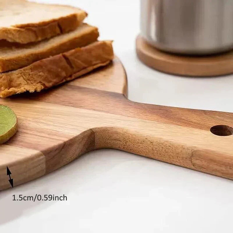 WoodStyle Acacia – Wooden Pizza and Serving Board