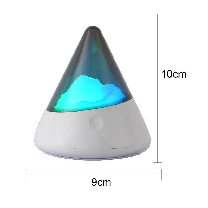 IceGlow - Wireless LED Night Light in Iceberg Design