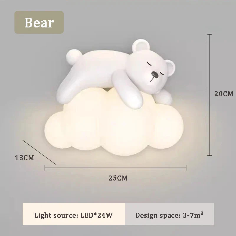 PandaGlow Lamp - Lovely LED Wall Light for Children