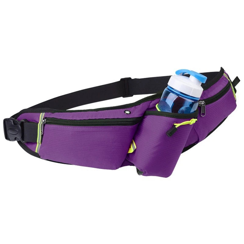 RunEase Belt – Waterproof Running Belt with Drink Holder