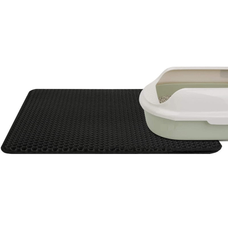 NonSlipPurrfect - Stylish Cat Litter Mat for Dry Floors