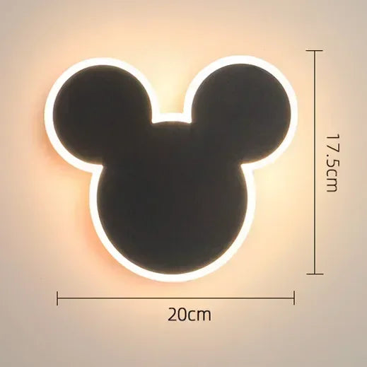 PinkRabbit - Playful LED Wall Lamp for Children's Rooms