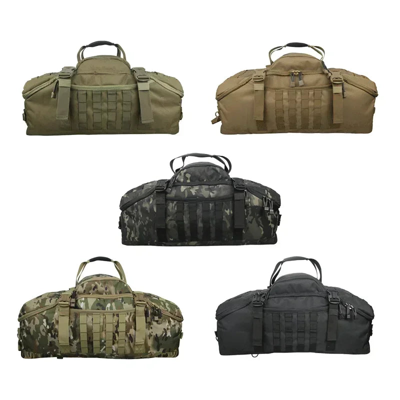 TrailTrek - Rugged tactical travel bag and backpack