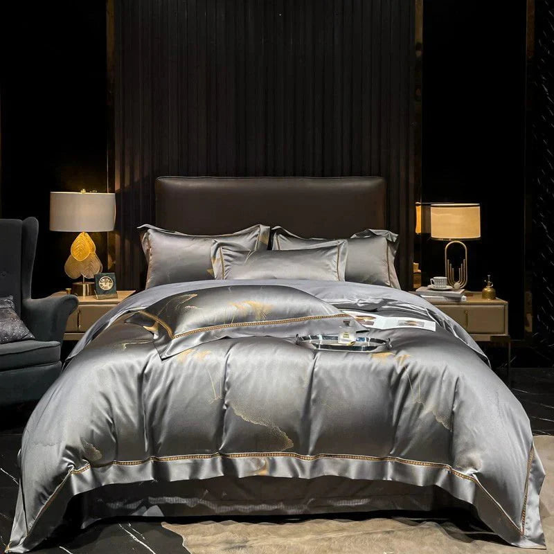 Golden Mist – Luxurious Egyptian Cotton Duvet Cover