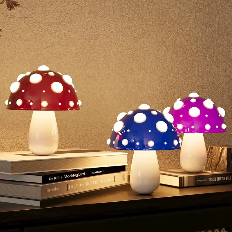 FungiLuxe - Playful LED table lamp in mushroom style