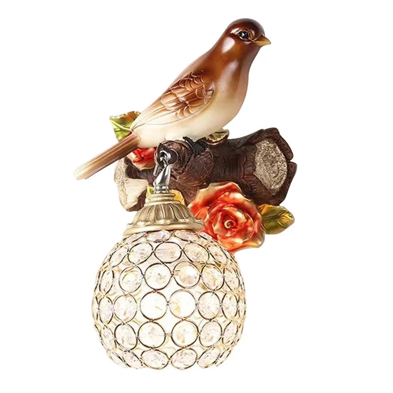 BirdGlow – Stilren LED Vägglampa för Sovrum och Vardagsrum