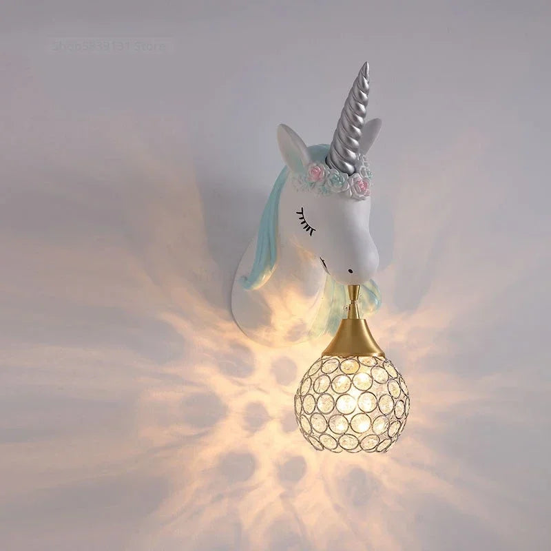 UnicornLicht – Playful Wall Lamp for Children's Rooms