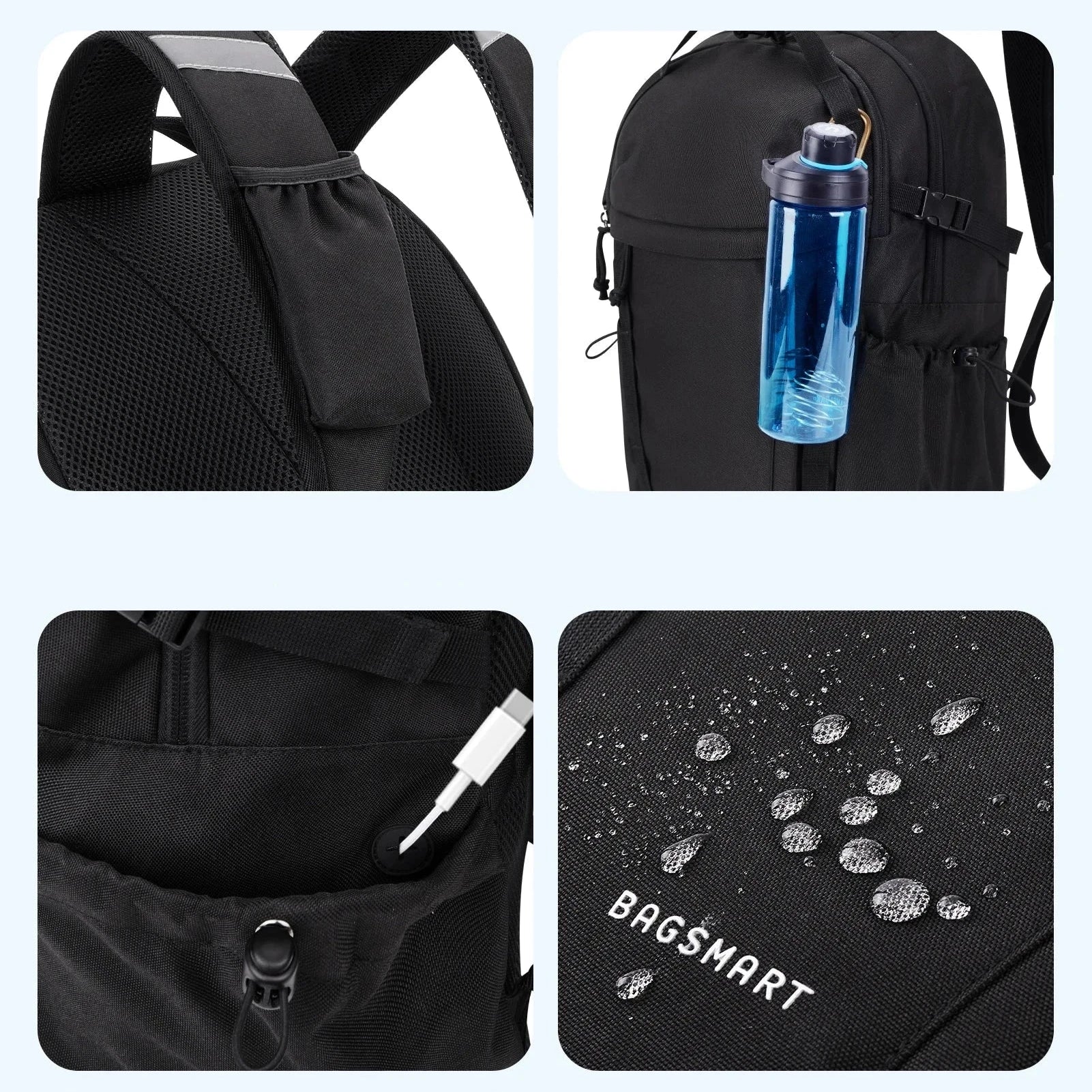 VersaPack Backpack - Stylish Water-Resistant Backpack 27L