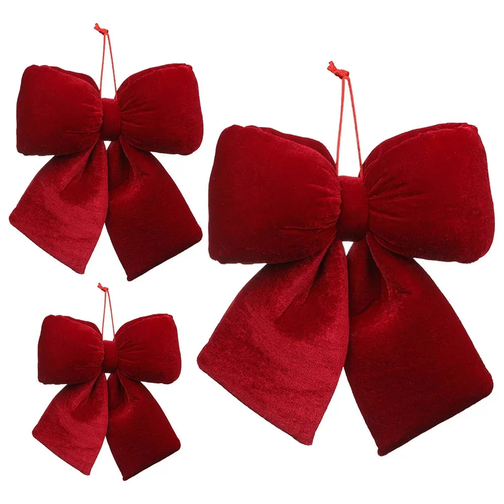Red Velvet Scarf - Luxurious Red Velvet Scarf for Decoration