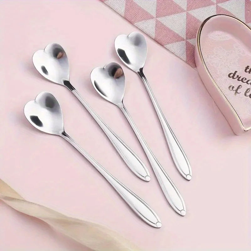 HeartSpoonSet – Romantic Spoon Set for Table