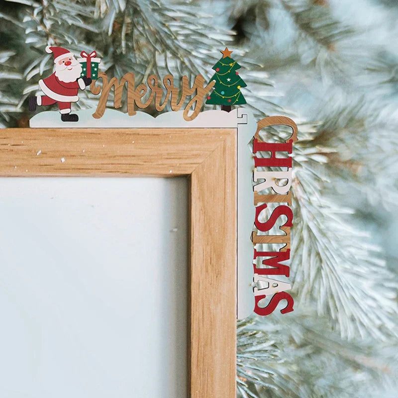 MagicFrame - Unique Wooden Frame for Christmas Decoration