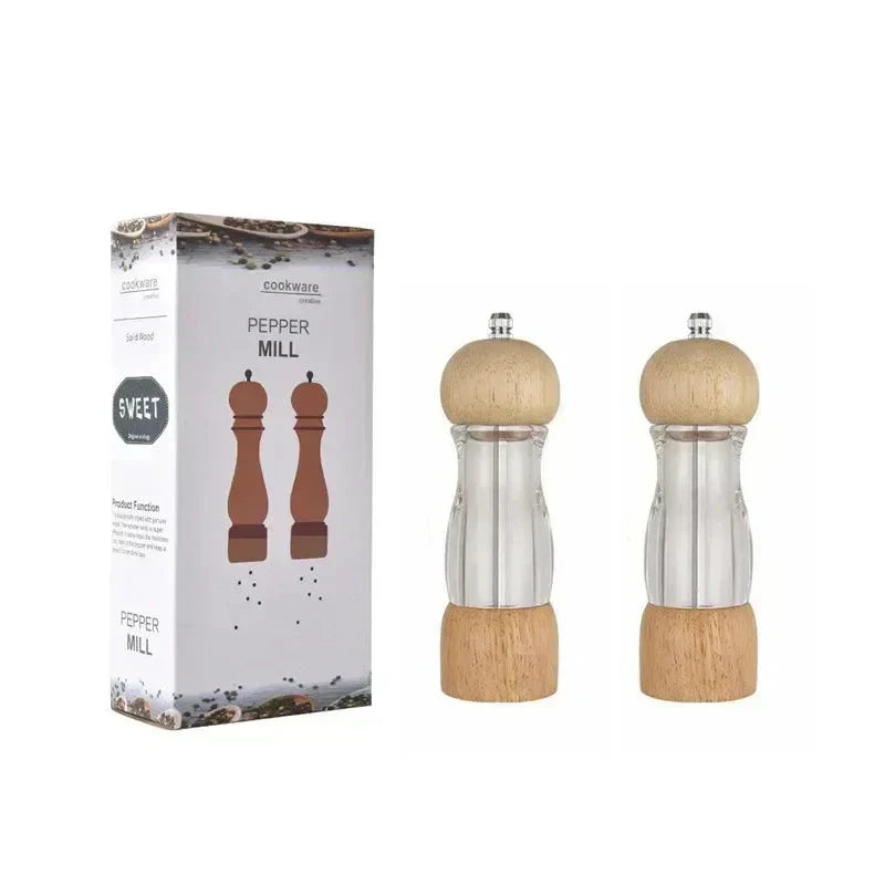 SeasonSculpt - Elegant Salt and Pepper Mill Set