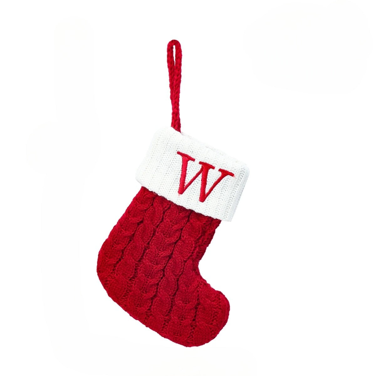 Snowflake Christmas Stockings - Festive Knitted Christmas Decorations