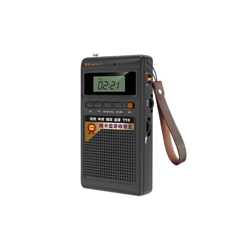 SoundPocket Mini - Portable Bluetooth Radio & MP3 Player