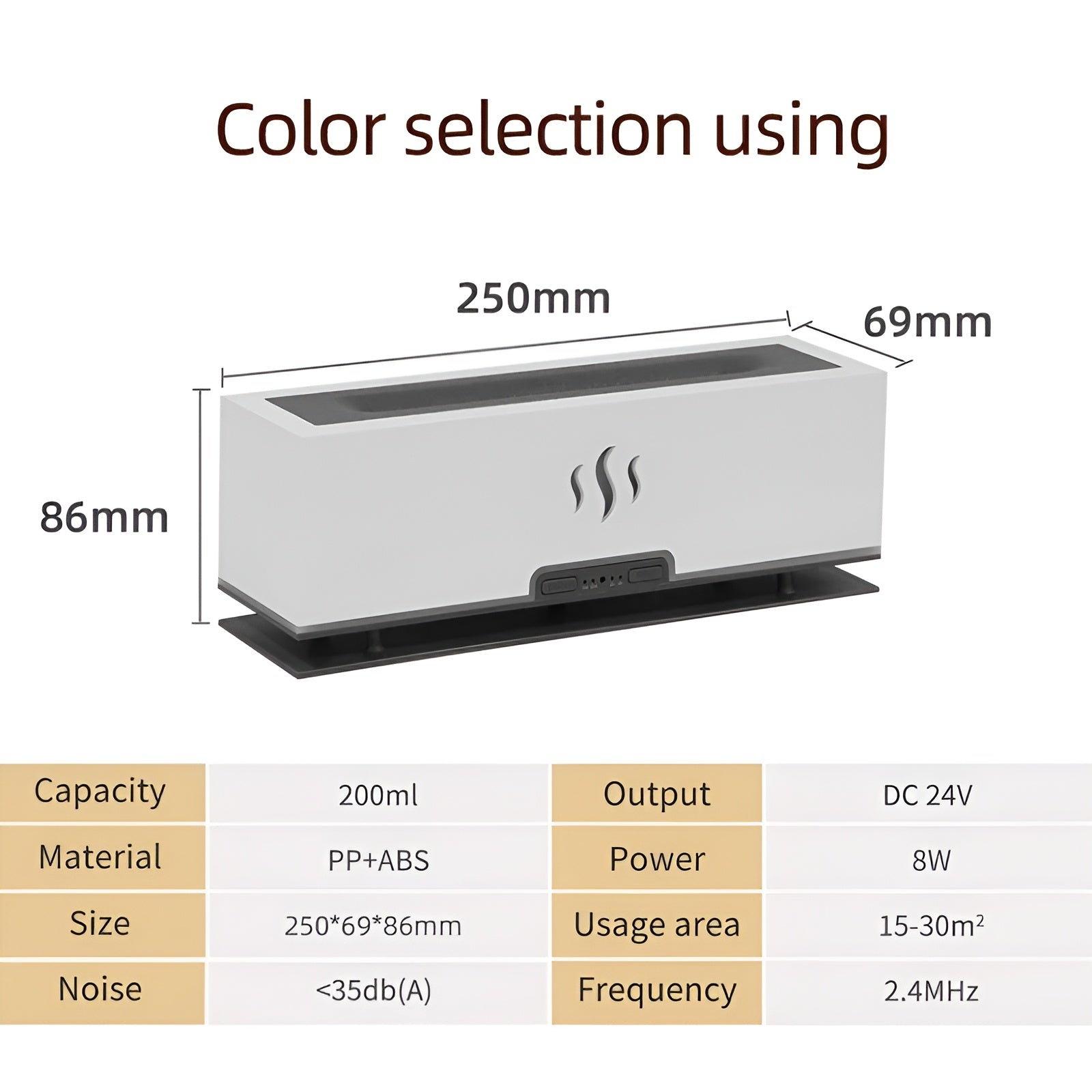 GlowFlame - Stylish Aroma Diffuser for the Home