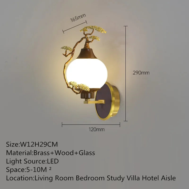 BrassGlow Wall Lamp - Elegant Brass Wall Lighting