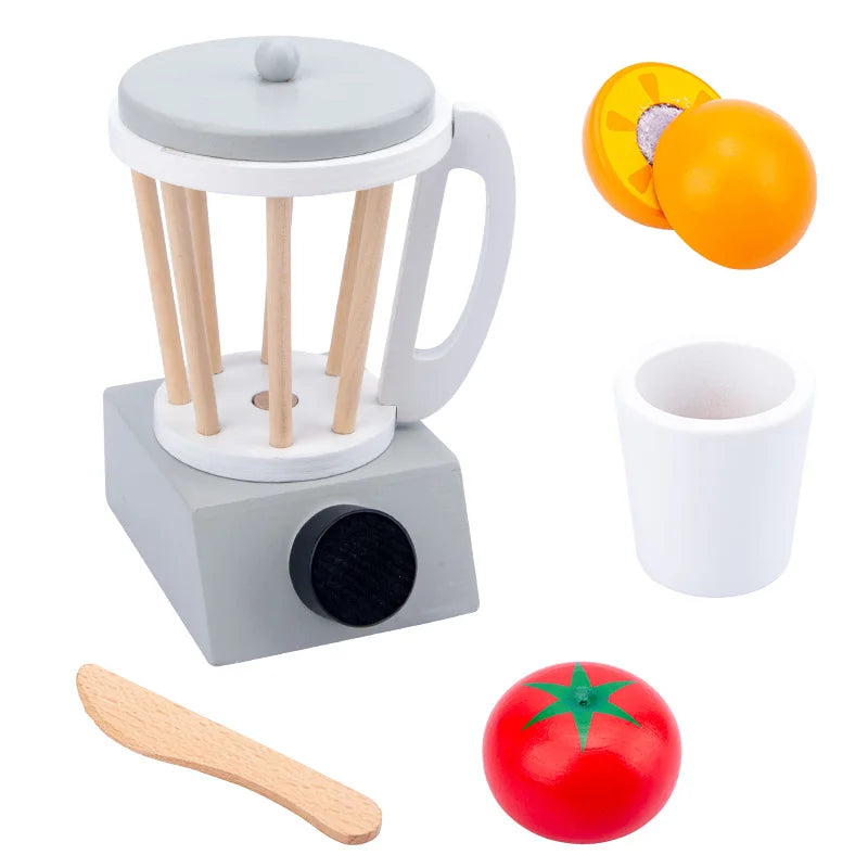 WoodPlay Set – Realistic Wooden Kitchen Playset