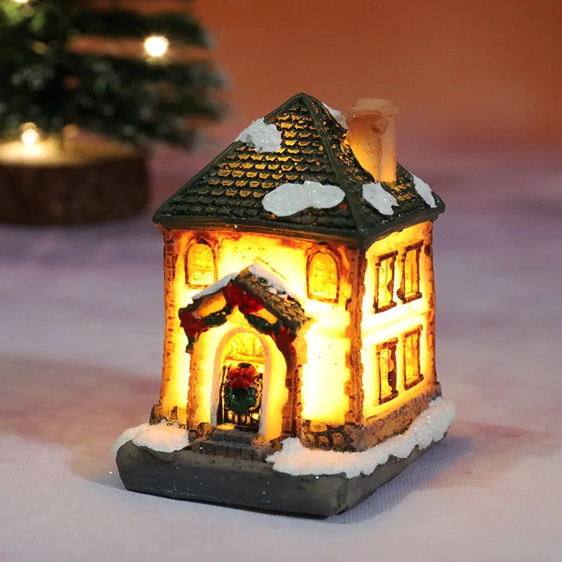 FestligGlow Decor - House-Shaped LED Lighting for Holidays