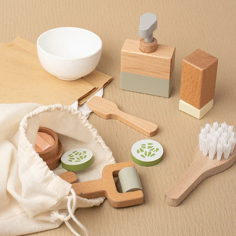 MiniCook Set – Wooden Kitchen Accessories for Kids