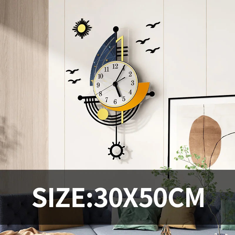 NauticTime Clock - Elegant Sailboat Alarm Clock