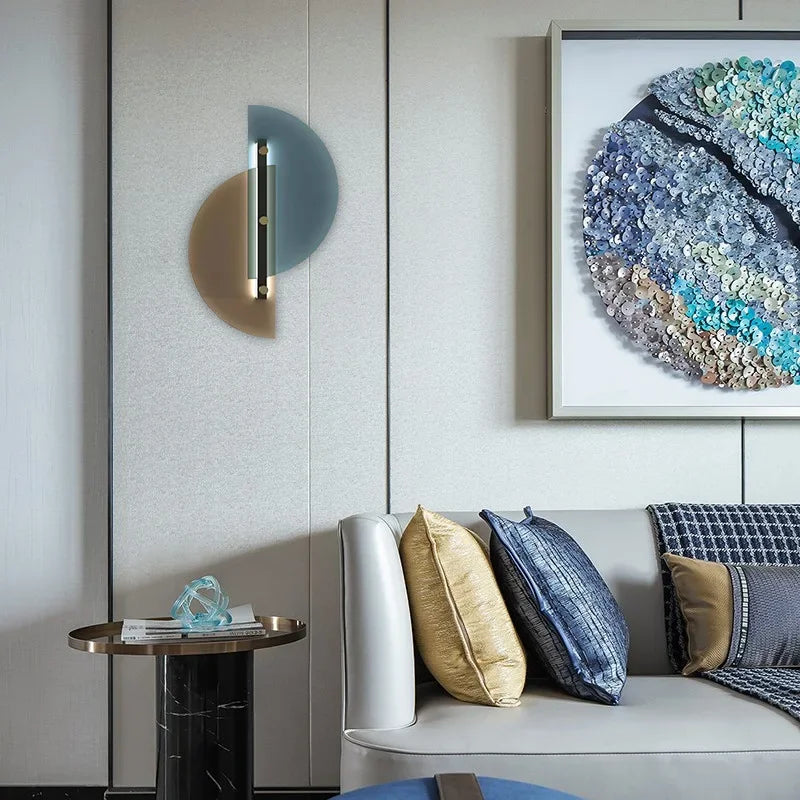 ArcGlow Lamp – Creative Glass Wall Lamp