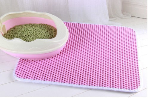 NonSlipPurrfect - Stylish Cat Litter Mat for Dry Floors