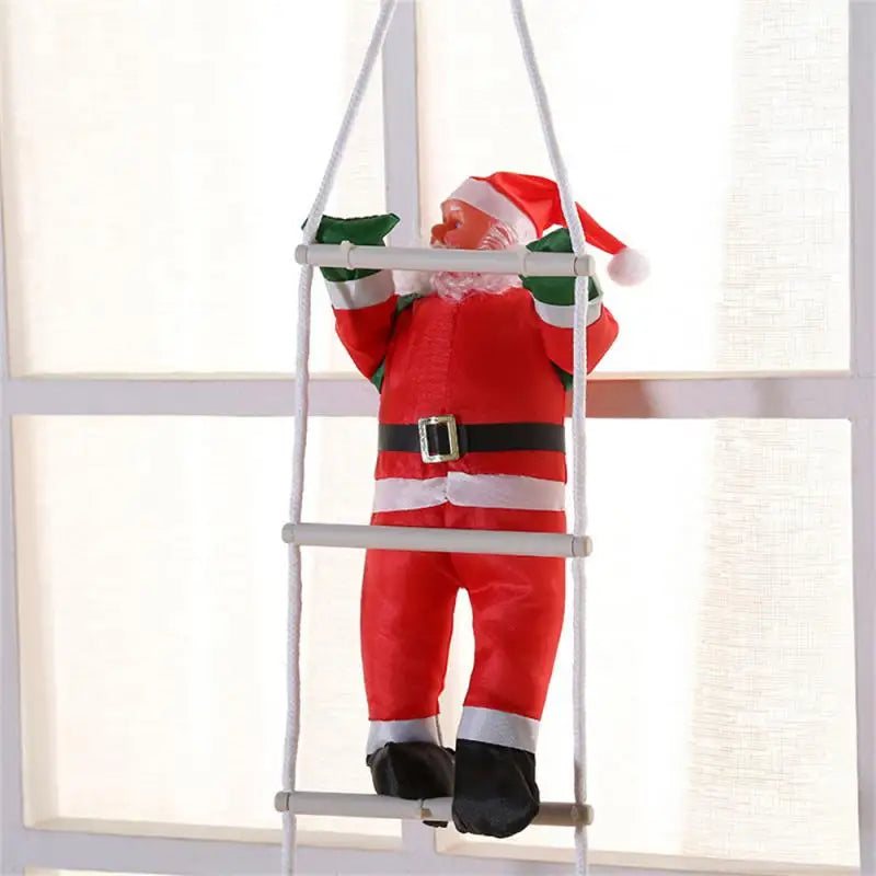 Climbing Santa Claus - Christmas decoration for the holidays