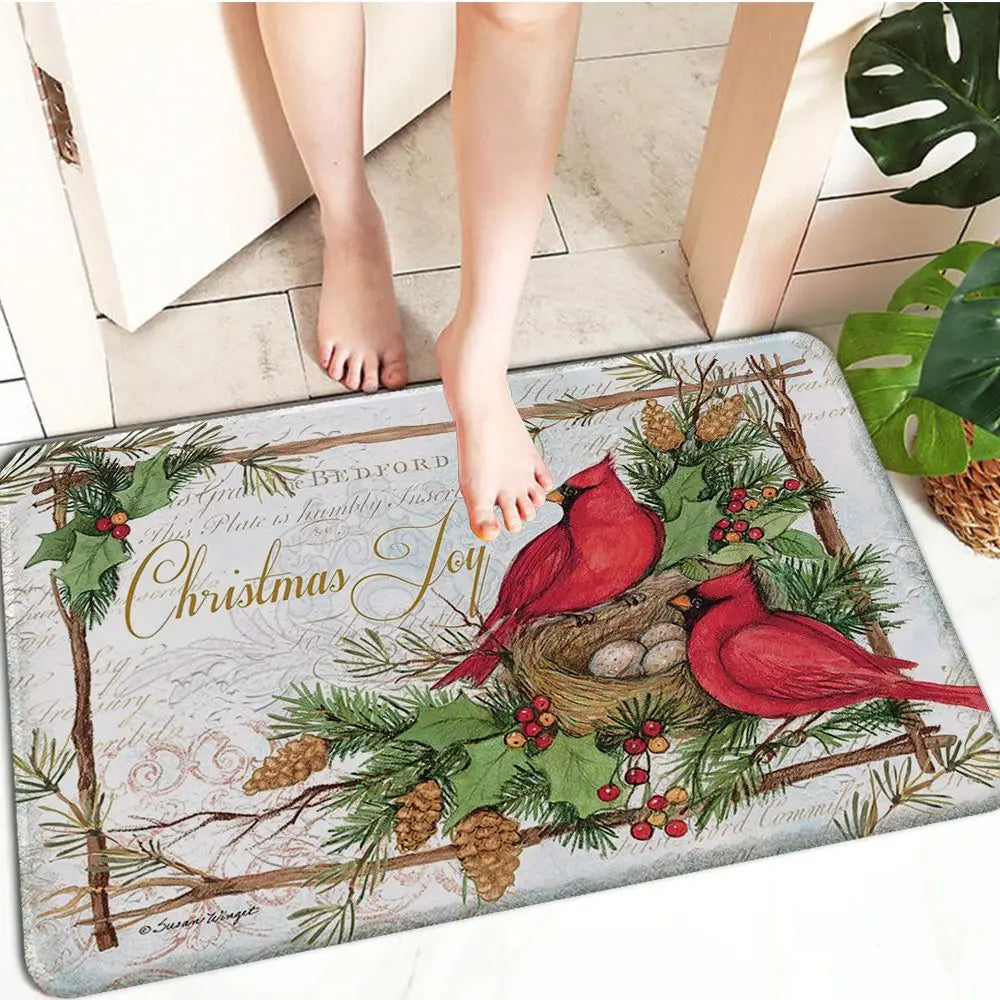 FestiveWelcome – Luxurious Christmas Mat for your Doorstep