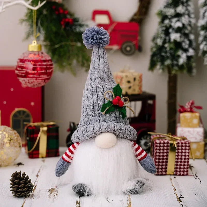 NoelGnome Christmas Gnome - Charming Illuminated Christmas Decoration for the Home