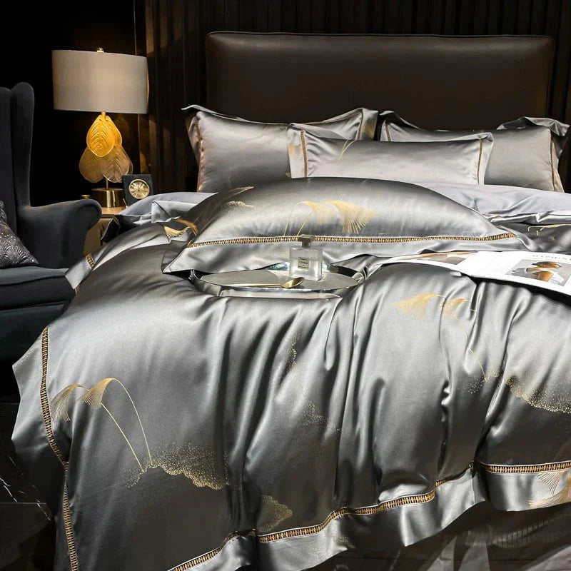 Golden Mist – Luxurious Egyptian Cotton Duvet Cover
