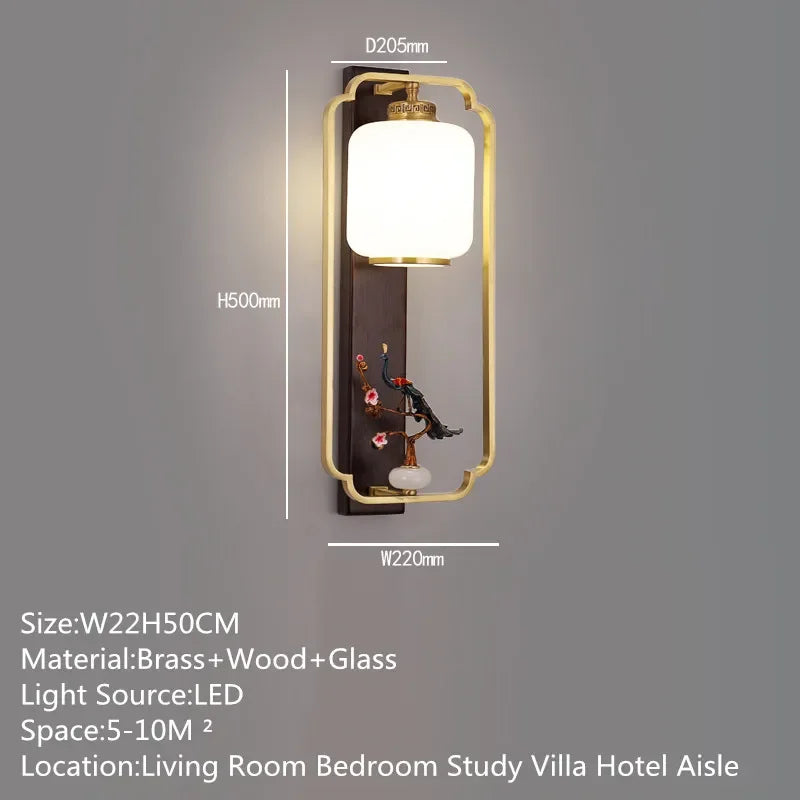 BrassGlow Wall Lamp - Elegant Brass Wall Lighting